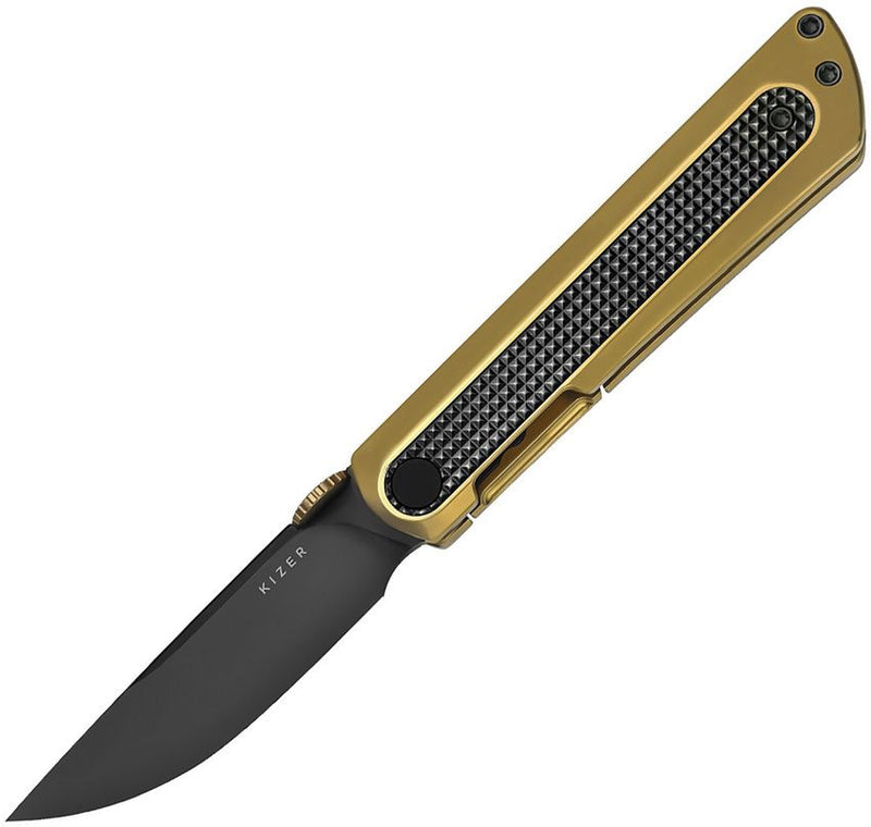 Kizer Quoll Framelock Zirconium Folding Knife [KI3733A4]