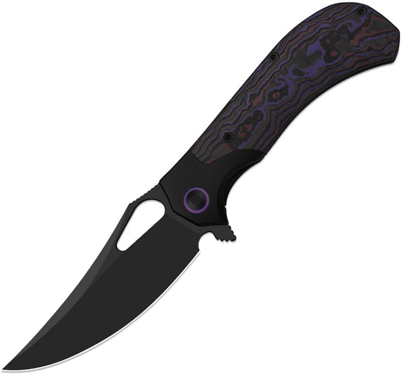 Kizer Cycone Framelock Purple Hz Folding Knife [3734A1]