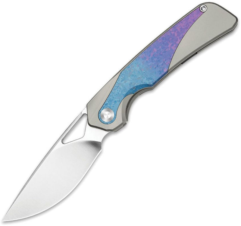 Kizer Topsail Framelock Crystal Ti Folding Knife [KI3735A1]