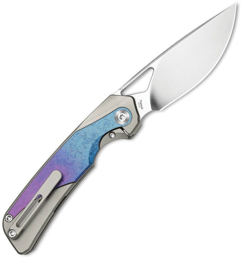 Kizer Topsail Framelock Crystal Ti Folding Knife [KI3735A1]