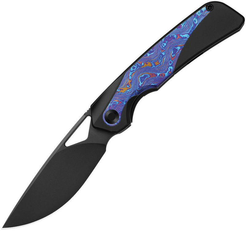 Kizer Topsail Framelock Timascus Folding Knife [KI3735A2]