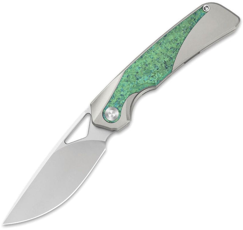 Kizer Topsail Framelock Crystal Ti Folding Knife [KI3735A4]