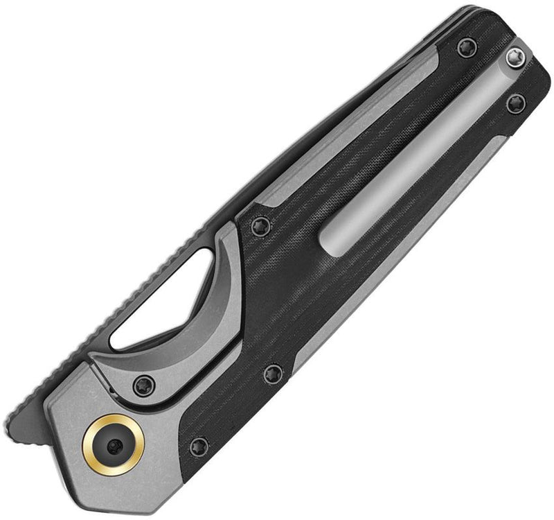 Kizer Serpentine Framelock Micarta Folding Knife [KI3759FDA2]