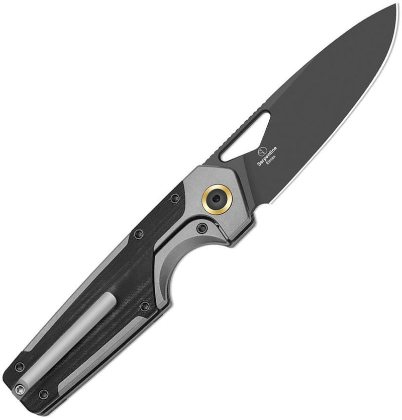 Kizer Serpentine Framelock Micarta Folding Knife [KI3759FDA2]