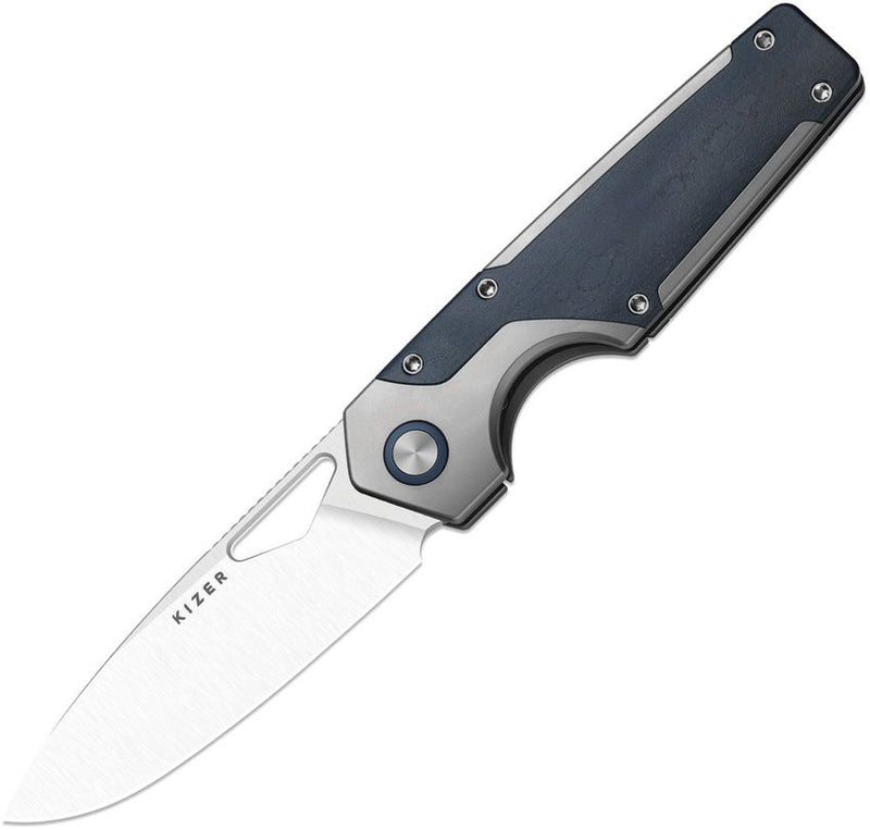 Kizer Serpentine Framelock Richlite Folding Knife [KI3759FDA3]