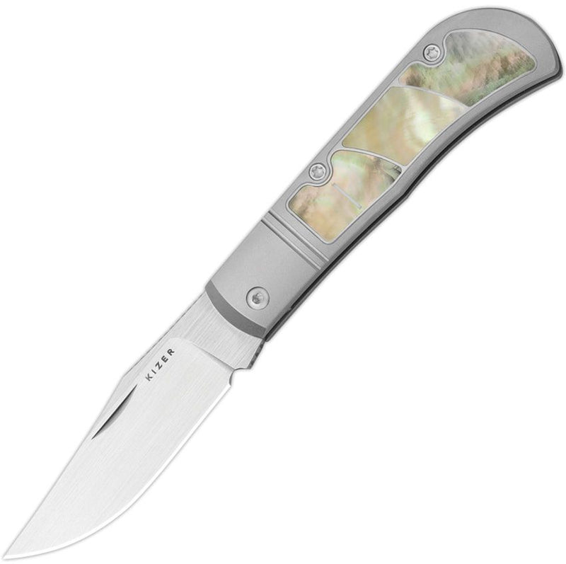 Kizer Trestle Slip Joint MOP Folding Knife [KI3761A3]