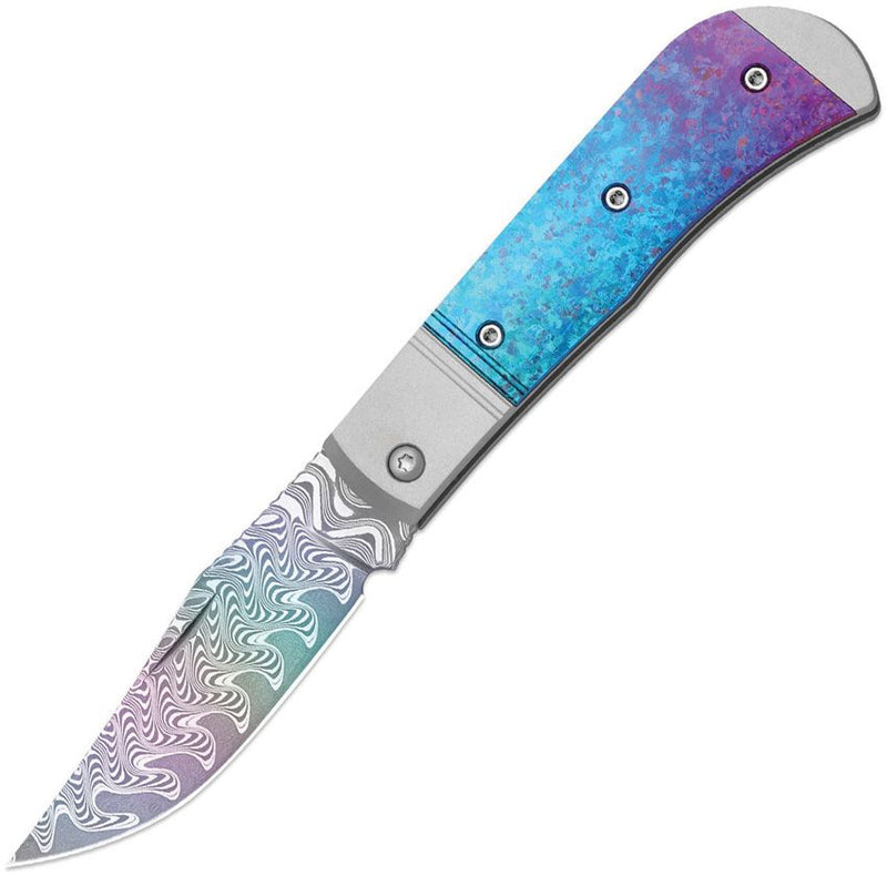 Kizer Trestle Slip Joint Rainbow Folding Knife [KI3761A4]
