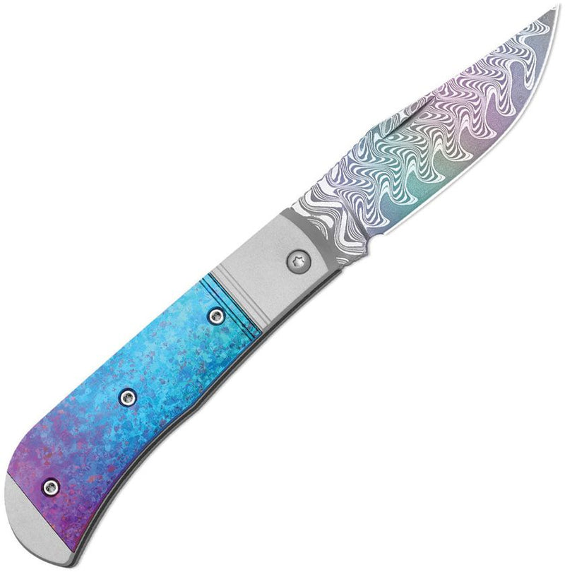 Kizer Trestle Slip Joint Rainbow Folding Knife [KI3761A4]