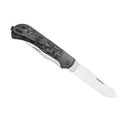 Kizer Trestle TP AirTi Gray & Black Aluminum & vortex pattern micarta (3.23" Satin BD1N) Folding Knife [K3761TPA2] - product view 6