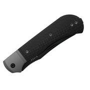 Kizer Trestle TP AirTi Gray & Black Aluminum & Micarta (3.23" Black PVD Coating BD1N) Folding Knife [K3761TPA3] - product view 7
