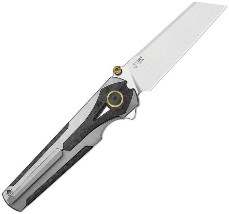 Kizer Staff Framelock CF Folding Knife [3795A2]