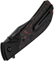 Kizer Phoenix Black Aluminum (3.75" S35VN stainless) Folding Knife [KI4647A1] - product view 2