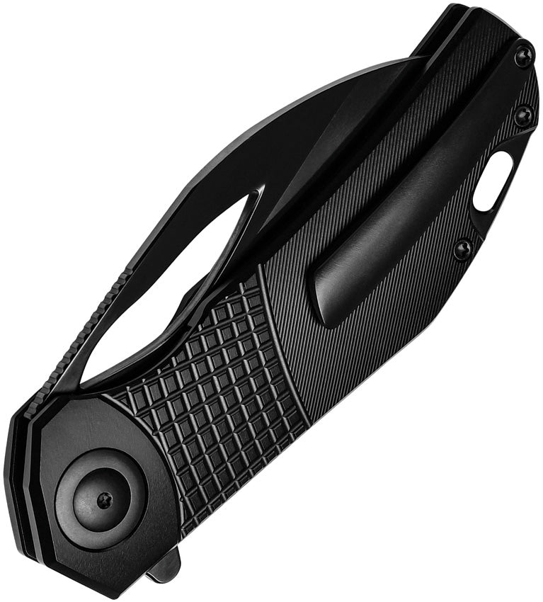 Kizer Hawk black Titanium (3.41" M390) Folding Knife [KI4683A1] - product view 2