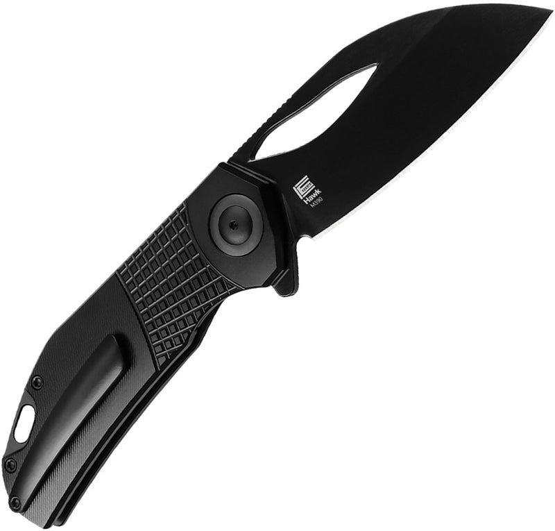 Kizer Hawk black Titanium (3.41" M390) Folding Knife [KI4683A1] - product view 3