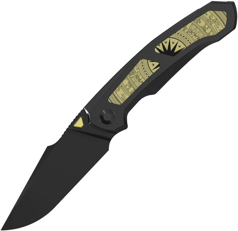 Kizer Feweed XL Framelock Blk Folding Knife [KI4694A1]
