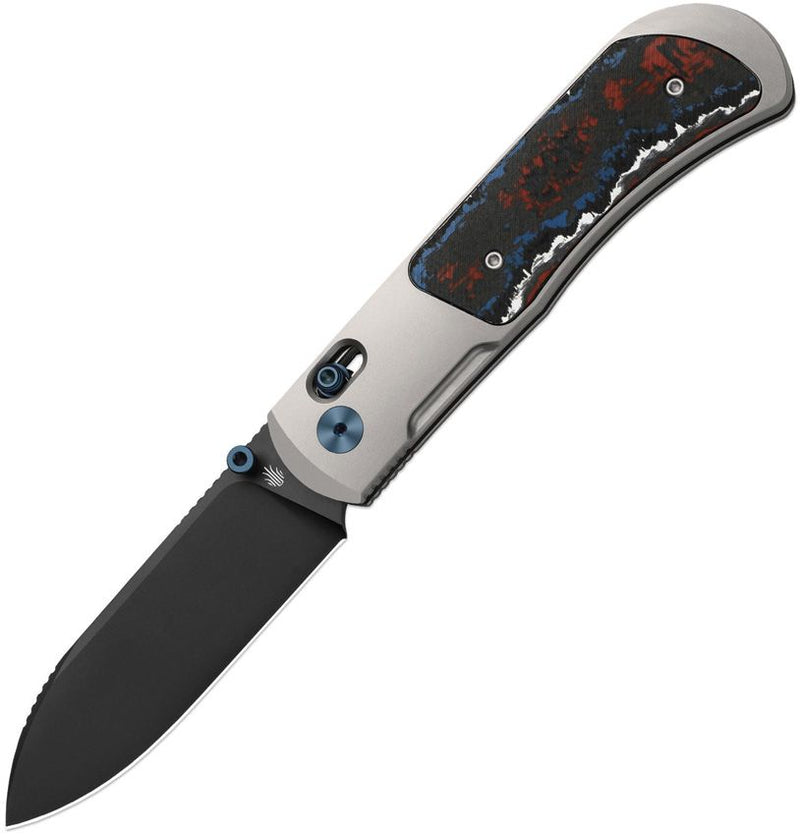 Kizer Tycho Clutch Lock Fat CF Folding Knife [KI4761A2]