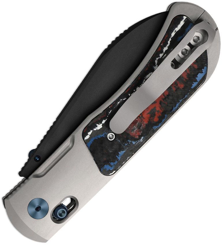 Kizer Tycho Clutch Lock Fat CF Folding Knife [KI4761A2]