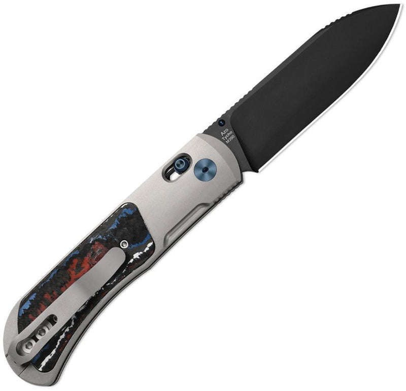Kizer Tycho Clutch Lock Fat CF Folding Knife [KI4761A2]