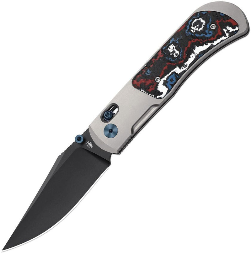 Kizer Tycho Clutch Lock Fat CF Folding Knife [KI4761A3]