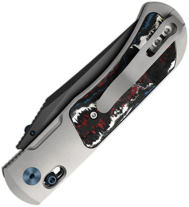 Kizer Tycho Clutch Lock Fat CF Folding Knife [KI4761A3]