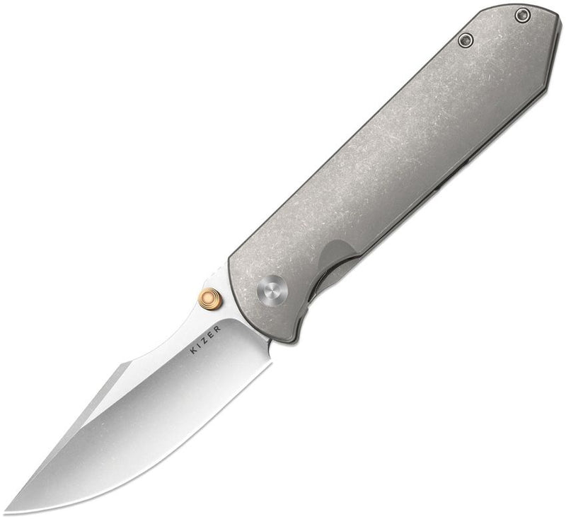 Kizer Harpoon Fold Framelock SW Folding Knife [KI4784A1]