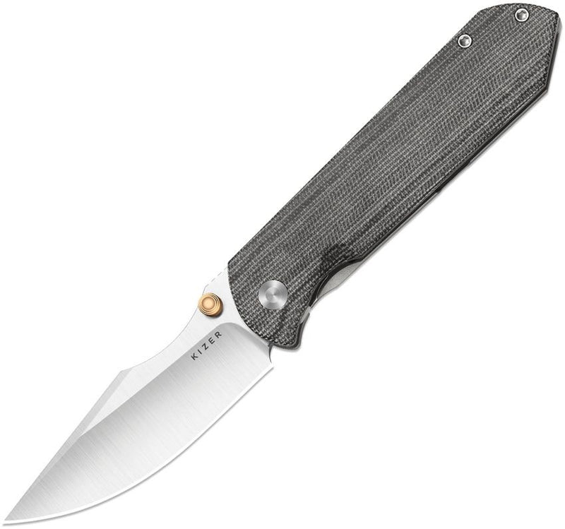 Kizer Harpoon Fold Framelock Mic Folding Knife [KI4784A2]