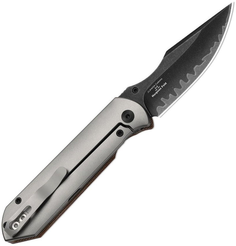 Kizer Harpoon Fold Framelock Mic Folding Knife [KI4784A4]