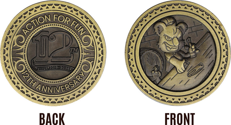 Kizer 12th Anniversary Collectible Challenge Coin [KICC] - product view 1