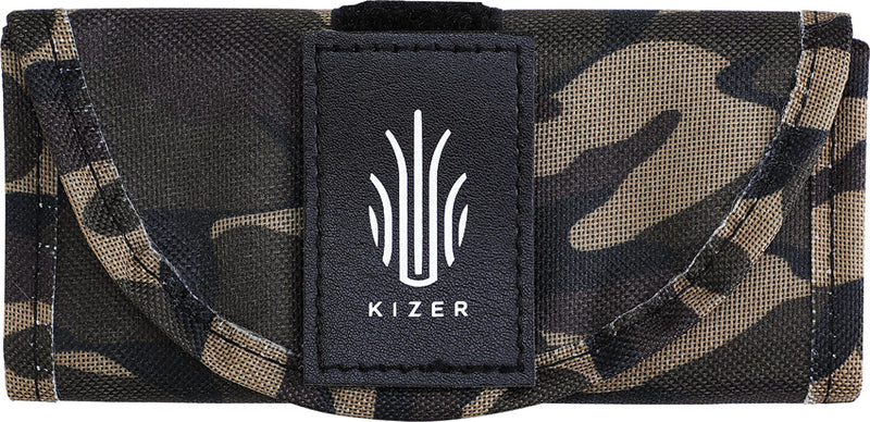 Kizer Camouflage Nylon 8-Knife Storage Roll [KICKR] — view 1
