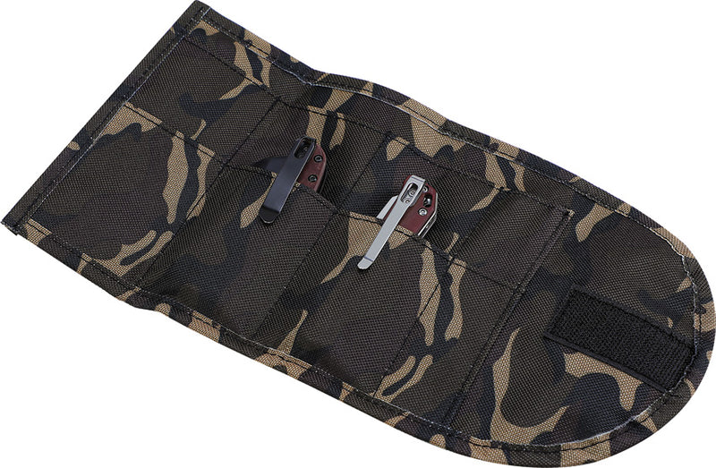 Kizer Camouflage Nylon 8-Knife Storage Roll [KICKR] — view 3