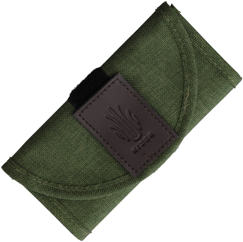 Kizer OD Green Nylon Six-Knife Roll [KIKPG] - product view 1