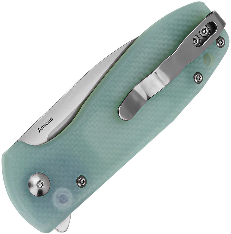 Kizer Amicus Jade G10 (2.95" 9Cr18MoV) Folding Knife [L3002A2] - product view 2