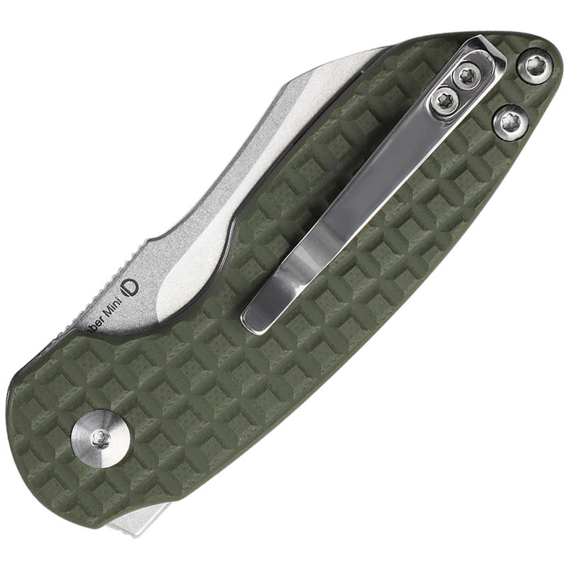 Kizer October Mini Green G10 (2.50" 154CM stainless) Folding Knife [ V2569C1] - product view 2