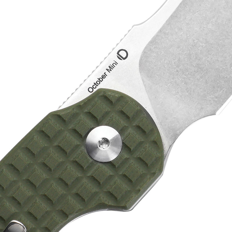 Kizer October Mini Green G10 (2.50" 154CM stainless) Folding Knife [ V2569C1] - product view 5