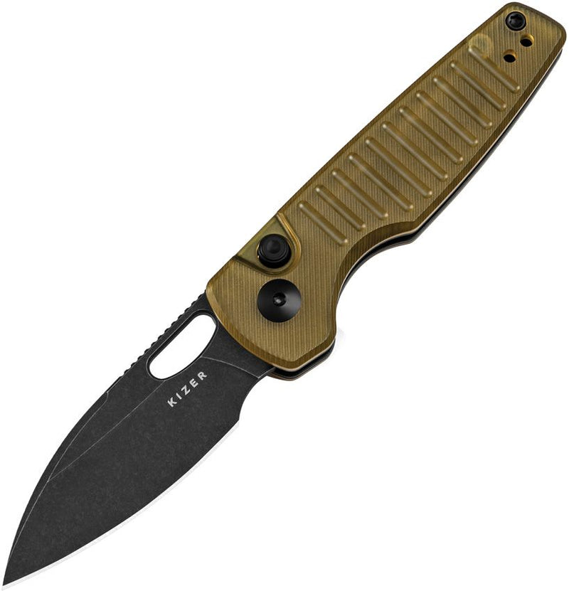 Kizer Parakeet Button Lock PEI Folding Knife [V2706A1]