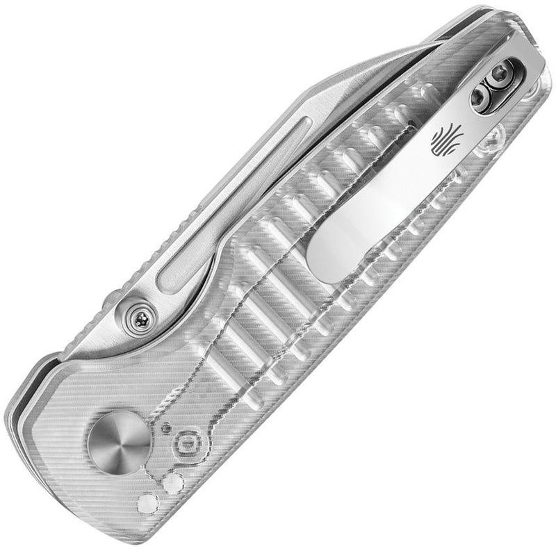Kizer Parakeet Button Lock Acrylic Folding Knife [V2706A2]