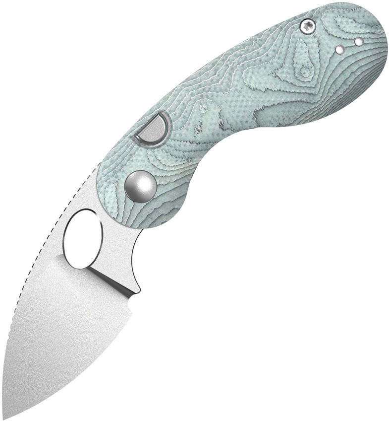 Kizer Microbe Button Linerlock Alum Folding Knife [V2742A11]