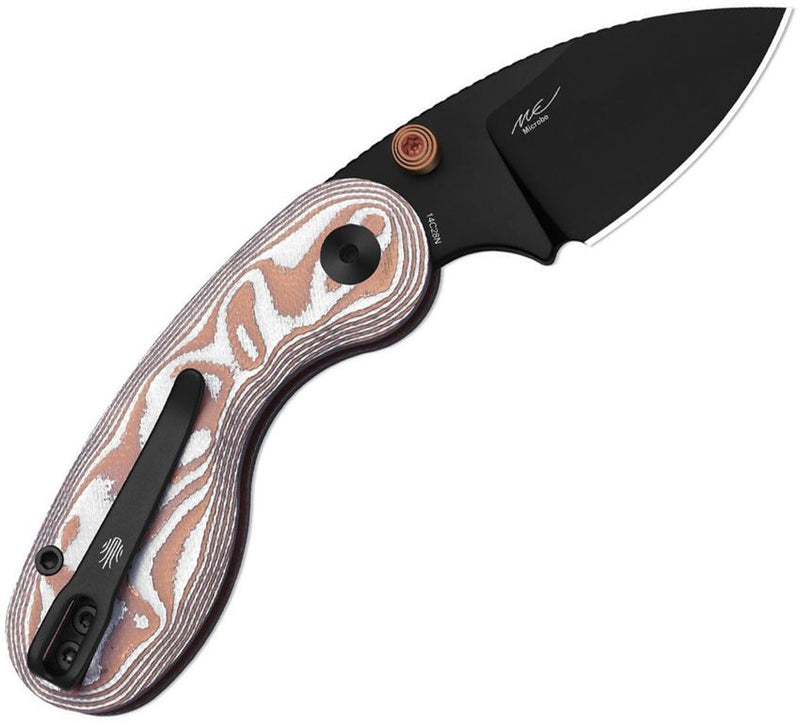 Kizer Microbe Button Linerlock Cop Folding Knife [V2742A12]