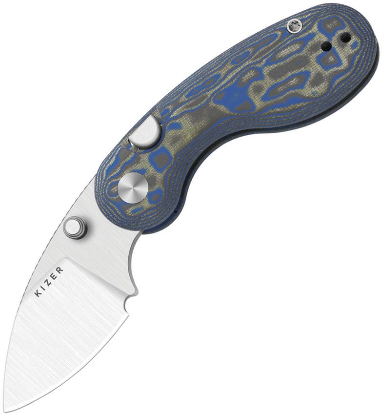 Kizer Microbe Button Linerlock Mic Folding Knife [V2742A6]