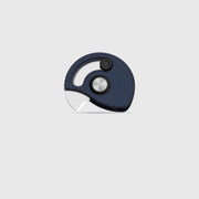 Kizer Snail-trail Blue Aluminum (0.42" Satin AEB-L) Folding Knife [V2757A2] - product view 4