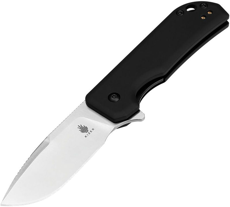Kizer Nice Guy Linerlock Black Folding Knife [V3011A2]