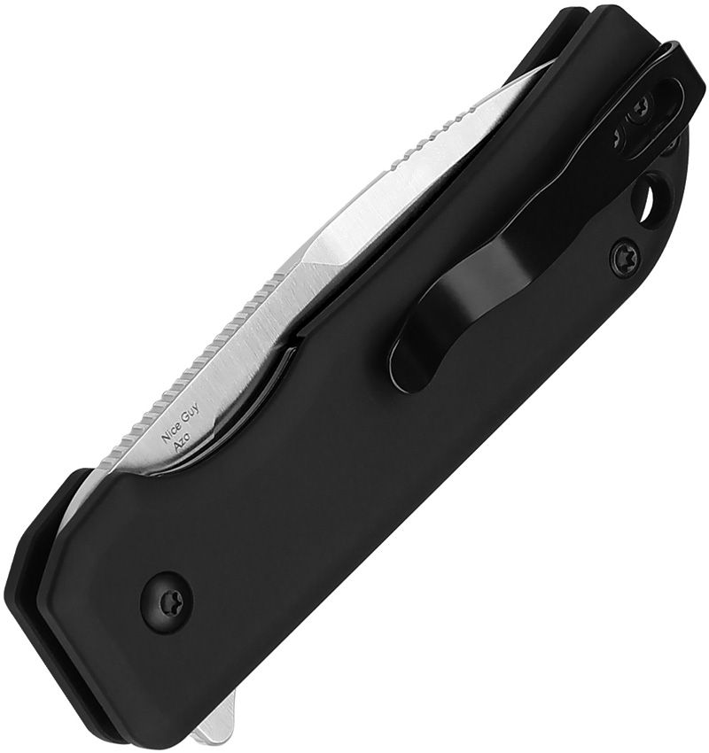 Kizer Nice Guy Linerlock Black Folding Knife [V3011A2]