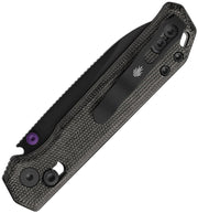 Kizer Begleiter 2.9 Black Norplex UltreX™ Micarta (2.97" Black PVD Coating BD1N) Folding Knife [V3458.2CDA1] - product view 2