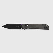 Kizer Begleiter 2.9 Black Norplex UltreX™ Micarta (2.97" Black PVD Coating BD1N) Folding Knife [V3458.2CDA1] - product view 4