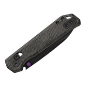 Kizer Begleiter 2.9 Black Norplex UltreX™ Micarta (2.97" Black PVD Coating BD1N) Folding Knife [V3458.2CDA1] - product view 7