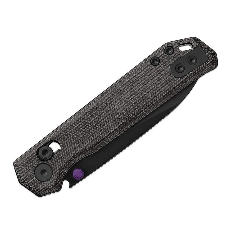 Kizer Begleiter 2.9 Black Norplex UltreX™ Micarta (2.97" Black PVD Coating BD1N) Folding Knife [V3458.2CDA1] - product view 7