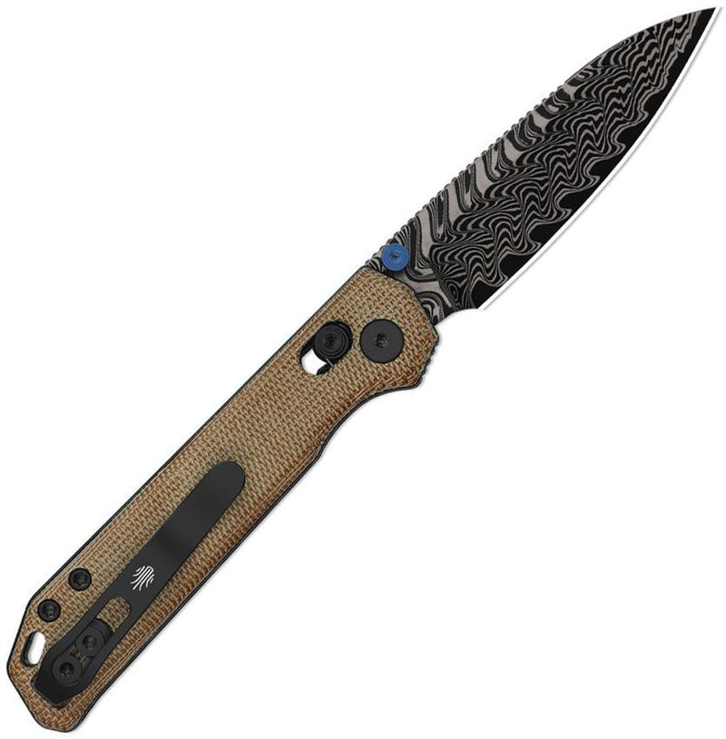 Kizer Begleiter 2.9 Clutch Lock Brn Folding Knife [V3458.2CDA2]