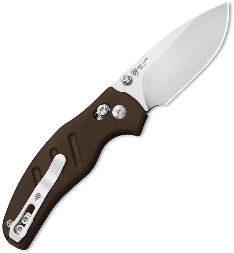 Kizer C01C 2.9 Clutch Lock Brown Folding Knife [V3488.29CDA1]