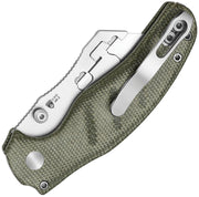 Kizer C01C Uti 2 Green Micarta 5Cr15MoV Utility Knife [V348829JNA1] - product view 2