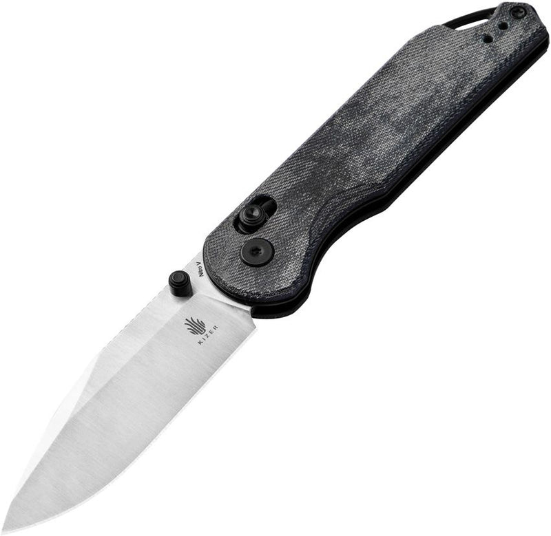 Kizer Assassin Clutch Lock Bl Mic Folding Knife [V3549A2]